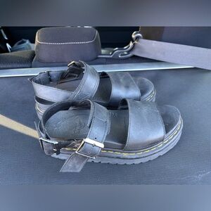 Dr. Martens Voss Black Sandals